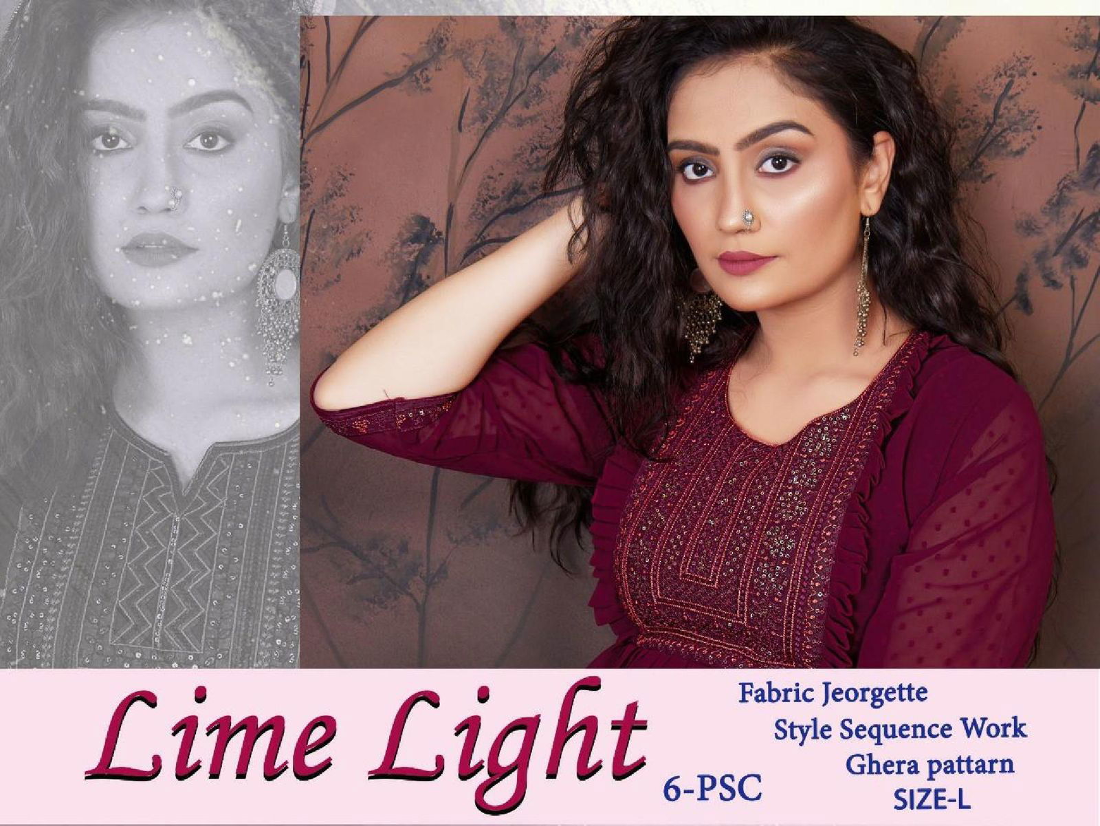 Trendy Lime Light Fancy Wear Wholesale Kurti Collection